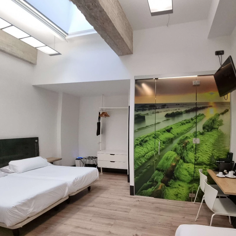 Fotografía de un una las habitaciones