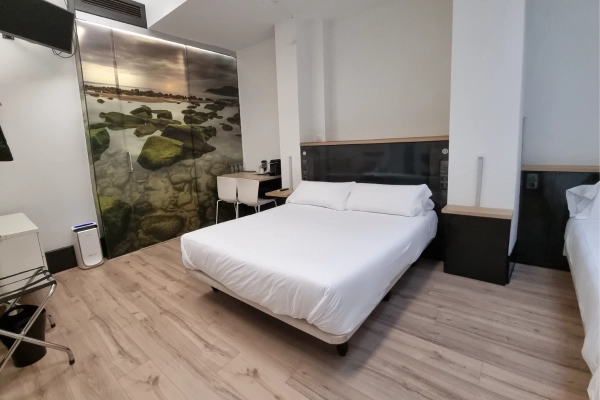 Fotografía de la habitación triple